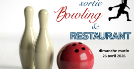SAVE THE DATE – Sortie bowling & restaurant