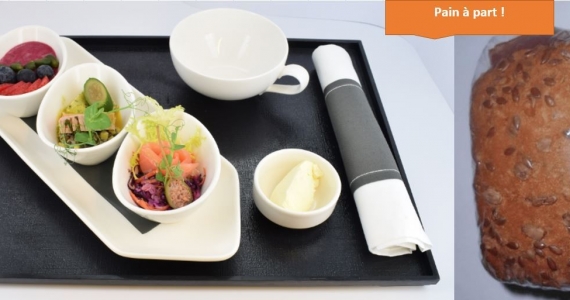 Buchen Sie eine glutenfreie Mahlzeit auf einem Luxair-Flug